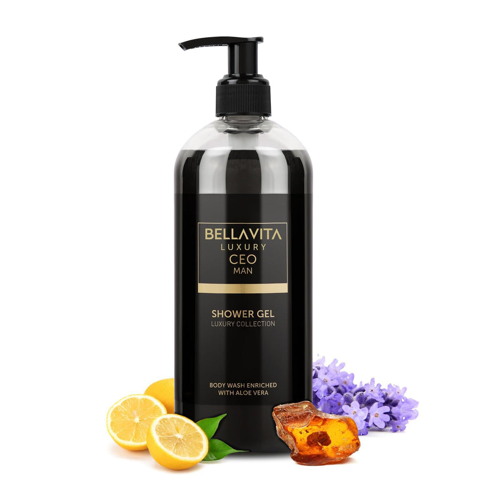 Gel douche CEO Man Bella Vita Luxury aromatique pour fraîcheur durable