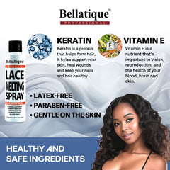 Bellatique Spray Fusion Dentelle: résiste à l'humidité et à la transpiration.