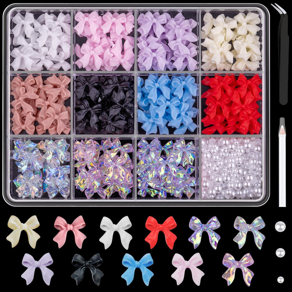 BELLEBOOST bijoux ongles noeud 600 pièces pour designs personnalisés