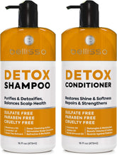 Bellisso Détox Shampoing – bouteille: purifie cuir chevelu et élimine résidus coiffants.