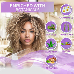 Cheveux argentés: masque violet Bellisso pour préserver l’éclat et la douceur.