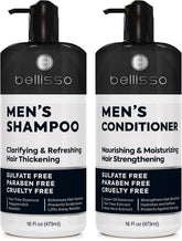 Bellisso Shampoing clarifiant en flacon pour éliminer les résidus et laisser les cheveux frais.