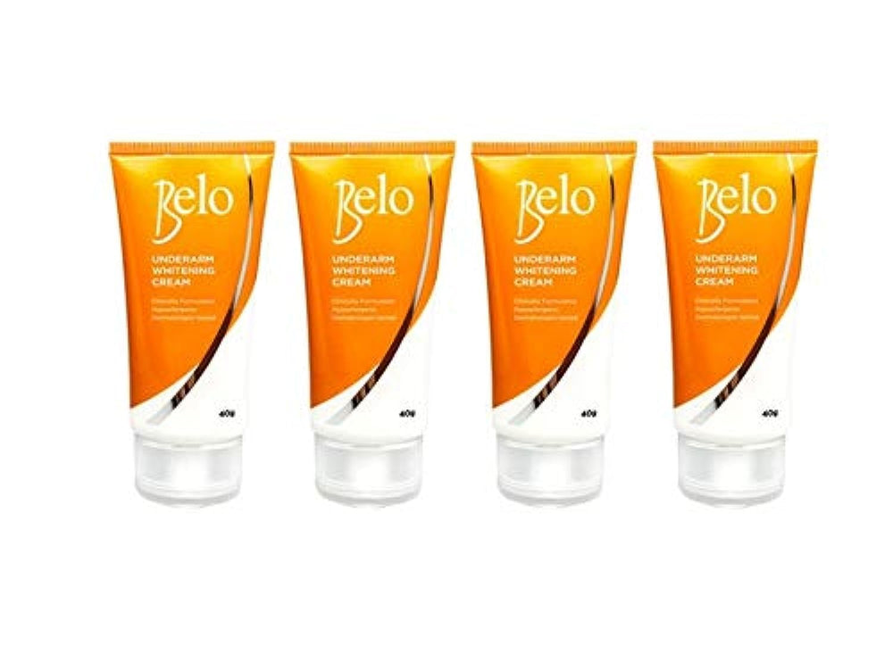 Belo Essentials crème des aisselles, texture douce pour hydrater et apaiser la peau.