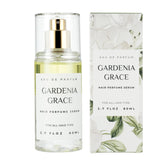 Parfum capillaire benatu Gardenia Grace sur la bouteille, fragrance durable