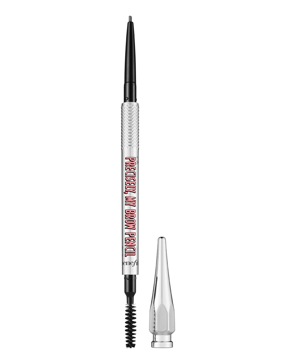 Benefit Crayon Sourcils Ultra-Fin, gros plan montrant précision naturelle et tenue durable.