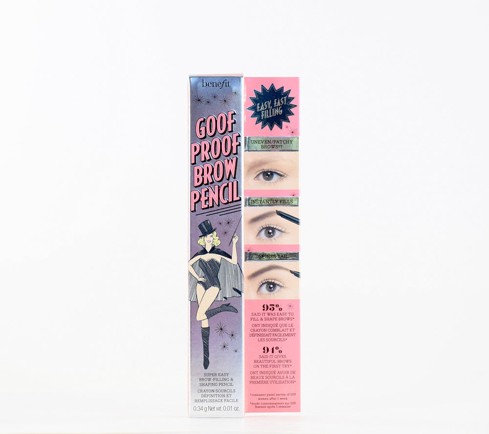 Benefit Goof Proof crayon sourcils ombre-2 embout fin pour tracé précis.