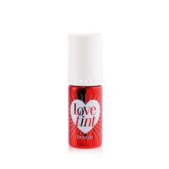 Benefit Love Tint Fieryred, teinte sur joues; fini frais et vibrant.