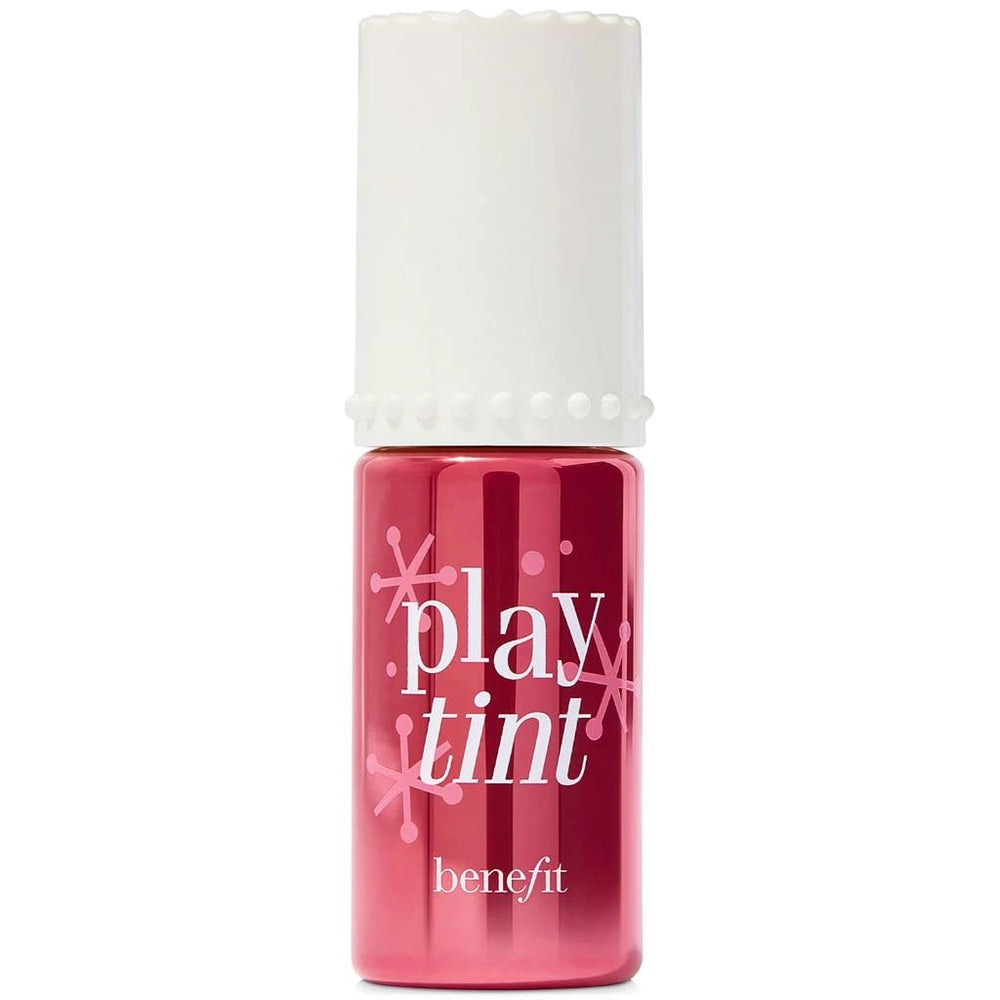 Benefit Playtint – bouteille rose citron prête à offrir une teinte légère et durable.