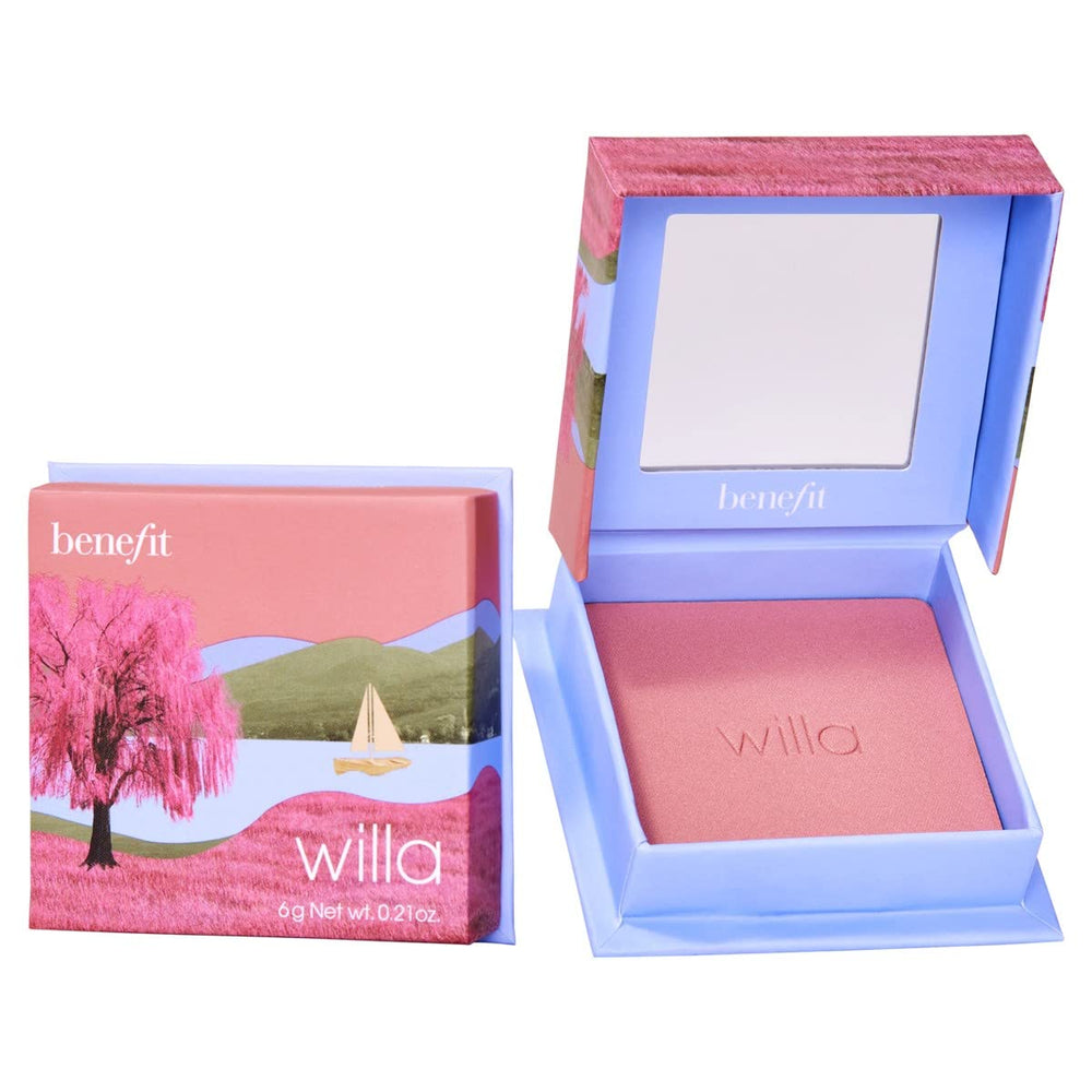 Benefit Wanderful World Willa, poudre soyeuse pour un look léger au quotidien.