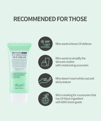 Benton Air Fit UV Defense Creme Solaire – application rapide avant les activités extérieures