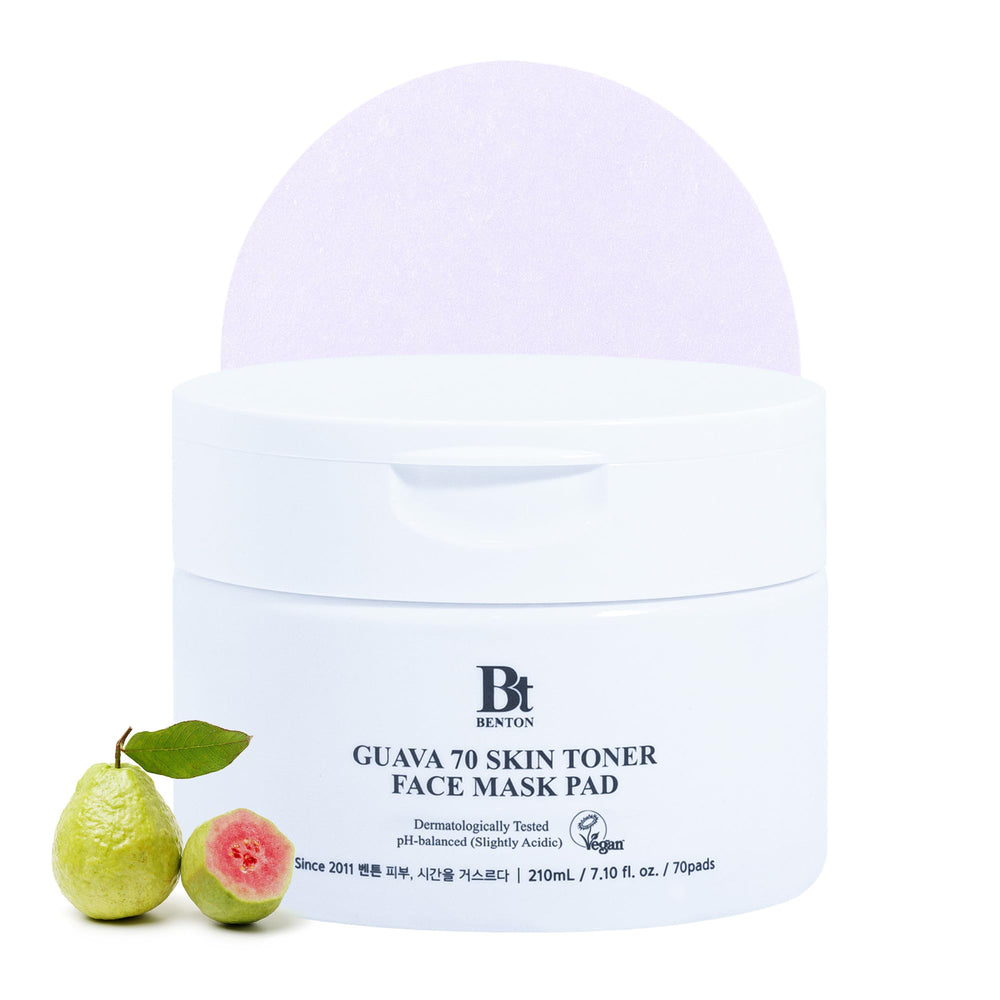 BENTON Guava 70 Tampons Tonifiants dans leur emballage élégant