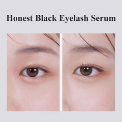 Sérum Benton pour cils noirs — brosse double-face pour une définition précise du regard.