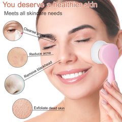 Beomeen brosse visage poignée ergonomique offre une prise en main confortable.