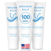 BERGMAN KELLY conditionneur thé blanc—bouteille 1oz, idéal en voyage et rafraîchissant.