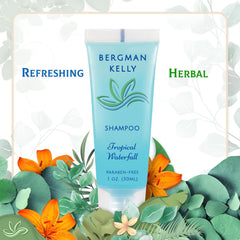 Lait crème corps Bergman Kelly 1oz, parfum tropical, hydratation discrète