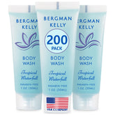 Gel douche BERGMAN KELLY format voyage, cascade tropicale, rafraîchissant pour le séjour