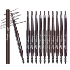 Berinist crayon sourcils 12 pièces brun moyen pour une définition naturelle