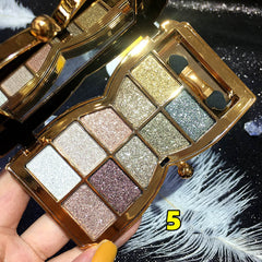 Bernecy ombres glitter or rose: fini scintillant et effet luxueux.