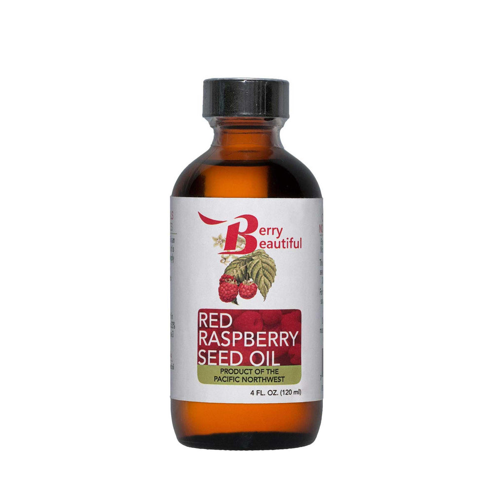 Berry Beautiful huile framboise, flacon avant, hydrate et sublime la peau.