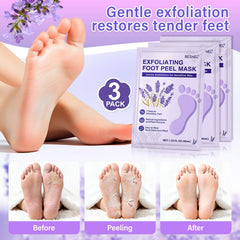 BESNEL pieds hydratant: masque pieds 5 pièces pour nourrir et lisser.