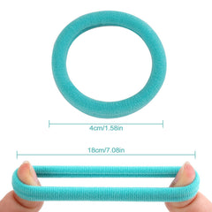 Bessrung élastiques pour cheveux bleu dégradé, parfaits lors d'un entraînement.