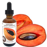 Best Nature's Cosmetics Huile Mamey Sapote, bouteille: hydratation durable des cheveux.