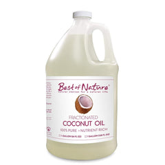 Best of Nature huile coco fractionnée – bouteille de 64 onces idéale pour hydratation légère