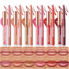 BestLand crayon contour Lèvres matte pour définition précise et longue tenue.