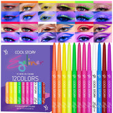 BestLand crayon liquide néon UV, emballage coloré prêt pour maquillage de festival.