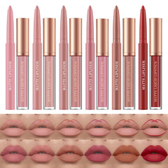 BestLand ensemble rouge à lèvres matte 12 pièces couleurs intenses et longue tenue
