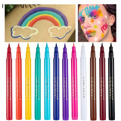 BestLand Set E Eyeliner Liquide Matte, précision pointe pour tracés nets