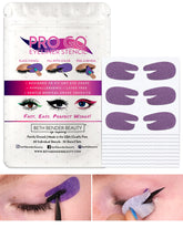 Beth Bender Beauty Pro Go Eyeliner Pochoir ensemble pour un regard précis et rapide.
