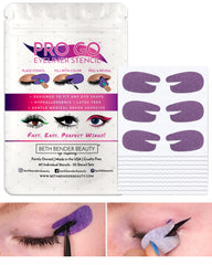 Beth Bender Beauty Pro Go Eyeliner Pochoir ensemble pour un regard précis et rapide.