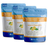 Better Bath Better Body Detox pieds ensemble 3-pack, détente après une journée.