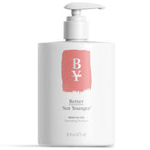 Better Not Younger: Appel de Réveil – shampooing biotine en bouteille pour volume.