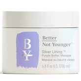 Better Not Younger: masque pour cheveux argentés offrant brillance naturelle.