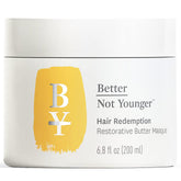 Masque Better Not Younger Restorative Butter – hydratation intense pour cheveux secs et cassants