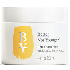 Masque Better Not Younger Restorative Butter – hydratation intense pour cheveux secs et cassants
