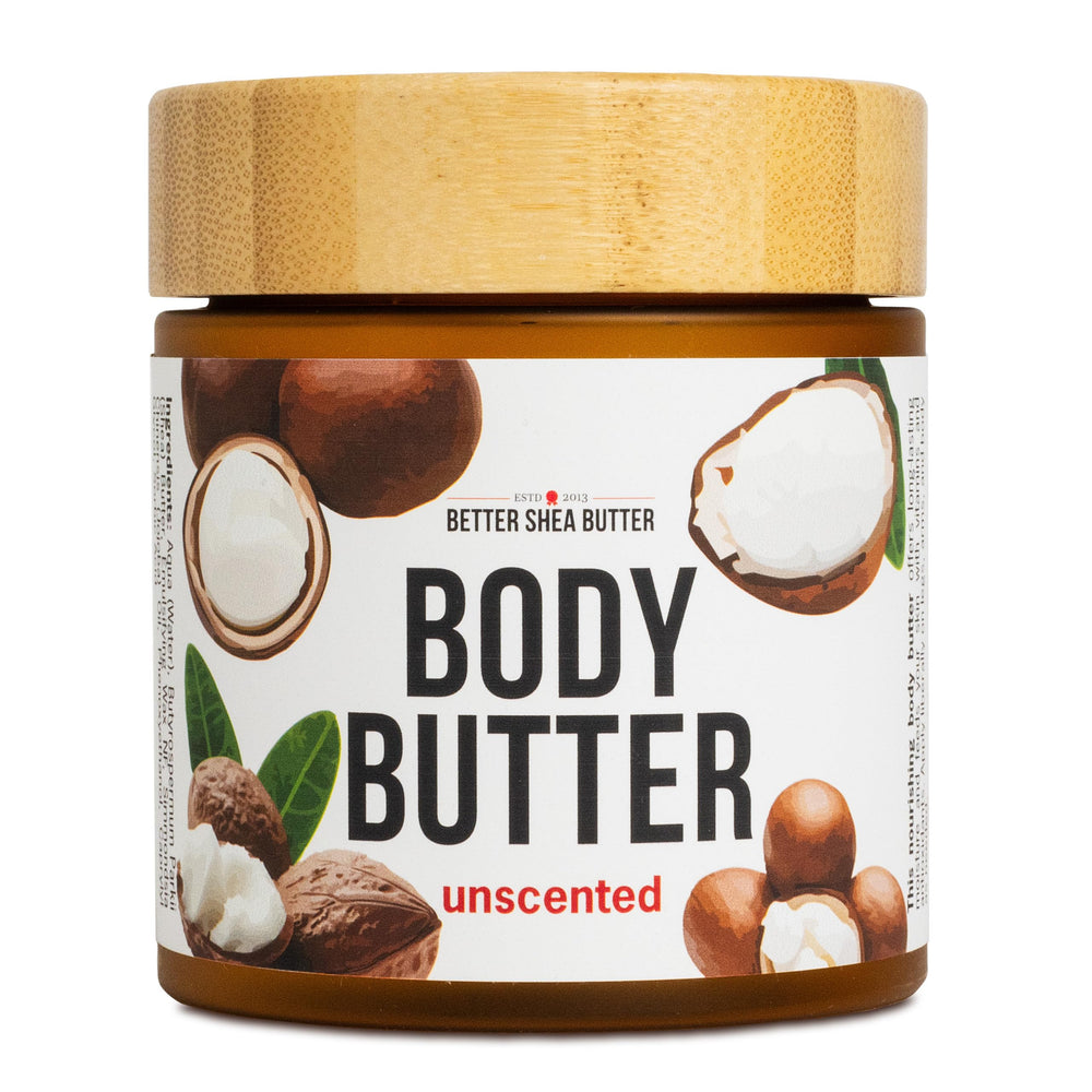 Better Shea Butter creme-corps-sans-parfum: hydratation durable pour peau sensible.