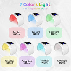 Beuwe masque LED visage couverture complète pour un traitement homogène