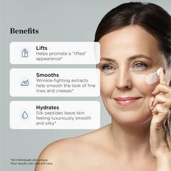 Texture crème Beverly Hills MD Lift et Firm pour une application douce.