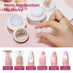 Bevimee ensemble de 36 formes dual-nails pour extensions précises
