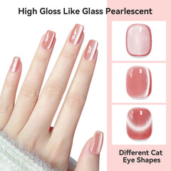 Bevimee brillance miroir, finition vernis gel éclatante.
