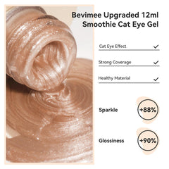 Bevimee Moonlight vernis gel œil-chat magnétique pour variétés d effets lunaires.