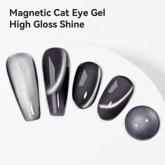 Bevimee Vernis Gel Œil-Chat : fini miroir et brillance éclatante.