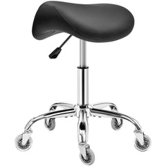 BEWISHOME Selle roulante ergonomique avec rembourrage épais pour le confort