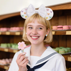 Bandeau bianbaistar noeud-matte-blanc met en valeur un style élégant.