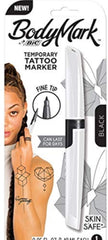 Stylo-tatouage temporaire BIC BodyMark avec pointe fine pour détails nets sur la peau.