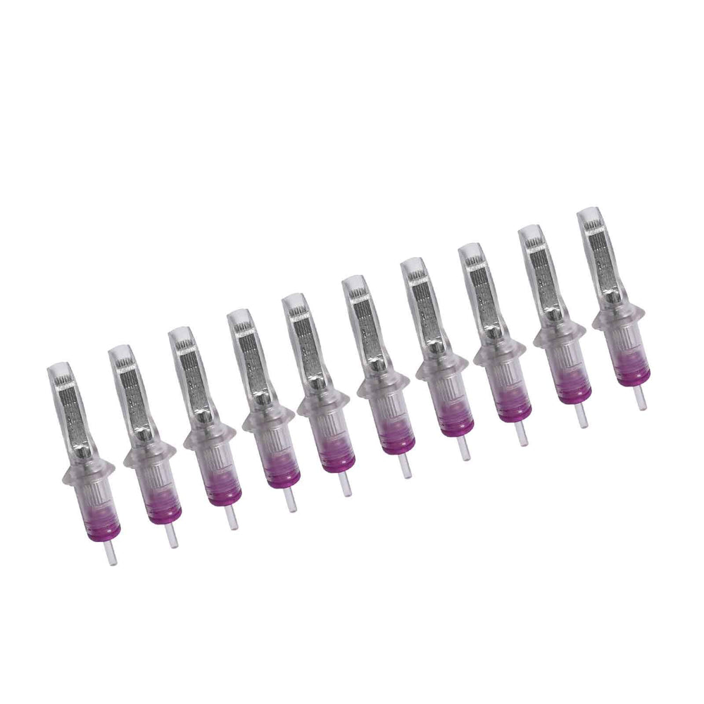 Cartouches BIGWASP curvées Magnum 7RM pour tatouage précis et fluide.
