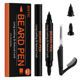 BIKTIC stylo barbe à pointe double pour contours précis et naturel